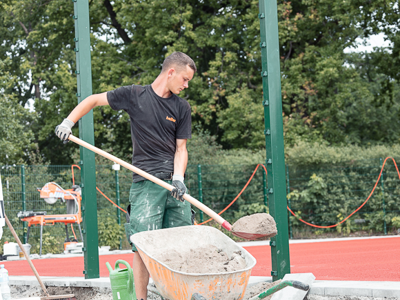 Gärtner Karriere bei heiler Sportplatzbau